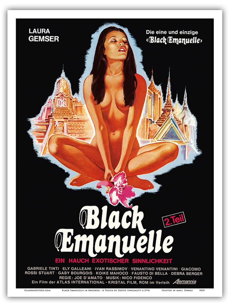 Black Emanuelle 映画ポスター 当時物 Black Emanuelle | TV Time